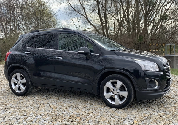 Chevrolet Trax cena 34900 przebieg: 237580, rok produkcji 2014 z Wrocław małe 742